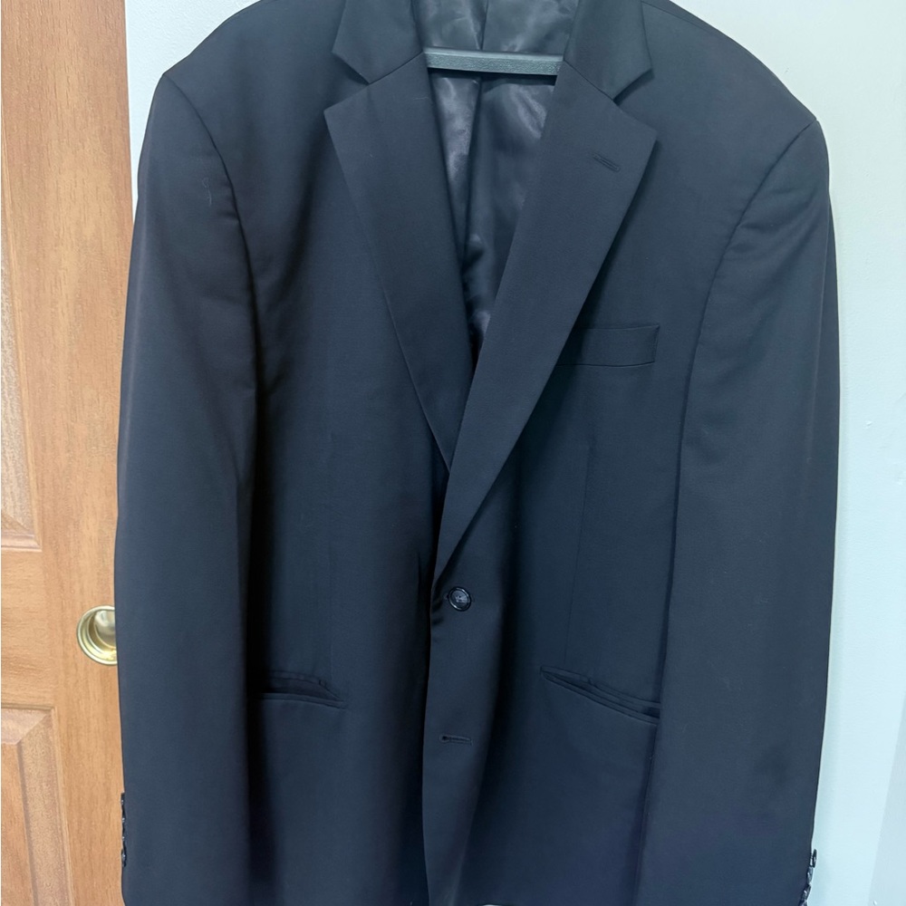 Stafford Classic Black Men's Blazer